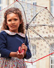 Parapluie transparent à imprimé fleuri DIPLUETTE / 22H4PFE1PUI961